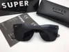 Luxurysunglasses Super av Retrosuperfuture Tuttolente Flat Top Silver Mirror helt ny med Case8455245