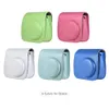 Mini PU Leather Camera Bag Case for Fujifilm Instax 9/8/8+/8s Instant Cameras Handbags Shoulder Pouch Bag