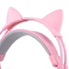 SOMIC G951 Cuffie audio surround virtuali Cuffie LED Cat Ear con microfono per computer PC per donne Bambini7170567