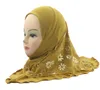 Foulard à fleurs pour enfants musulmans, chapeau pour enfants, Turban, casquettes arabes, châles islamiques, nouvelle collection