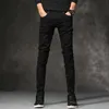 2019 outono novos homens jeans preto clássico designer de moda jeans skinny jeans homens casuais de alta qualidade fina fit calças t191019