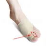 1 Paar Fußpflegestoff Gel Bunion Pads Protektoren Ärmel Schild Anti-Reibung Big Toe Joint Einlegesohlen Hallux Valgus Corrector RRA2249