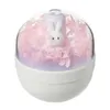 2020 Nowy Sweetheart Rabbit USB Mini nawilżacz Ładowanie Mały Mute Desktop Cute Pet Air Nawilżacz DHL za darmo