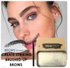 3D Feathery Brows Makeup Gel Soap Brows Kit Långvarig Ögonbryn Laminering Inställning Gel Vattentät Ögonbryn Tint Pomade Kosmetika