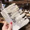 pearl hair clip barrettes fashion korea accessories imitiation for women girls handmade pearl flowers hairpins