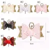 Glitter Hair Bows Ballet Girl Hairpin Princess Strass Barrettes Party Birthday Kids Girls Hair Clips Accessori per capelli 5 colori BT5220