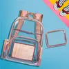 Cross-border bag 2019 new female fashion ins pvc waterproof shoulder bag transparent jelly bag handbag summer ideas