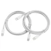 6ft 2m USB C tot USB-C PD-kabels snel opladen Gegevens Cord Type-C Charger Draad voor Samsung S9 S10