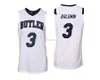 Butler Bulldogs College # 0 Campbell Donovan Maglie da basket # 2 Aaron Thompson # 3 Kamar Baldwin Uomo cucito personalizzato Qualsiasi numero Nome