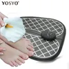 Foot Massager EMS Trainer ABS Physiotherapy Revitalizing Pedicure Tens Foot Vibrator Wireless Feet Muscle Stimulator Unisex LY191203