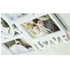 HOME Collage Table Frame 4 Openning Photo Picture Frame for Photo Studio Home Decoration Wedding Home Decor