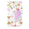 Cartoon Cute Unicorns Star Heart Wall Stickers Nordic Style Kids Room Livingroom Decor DIY Home Stickers murali Sticker