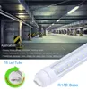 8 FEET V-vormige T8 Dubbelzijdige LED-buisverlichting R17D Roterend 8ft 45W 65W Winkelverlichting LED-verlichting