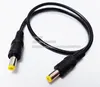 50cm Dual DC 5.5 * 2.1mm Man till Male Power Supply Adapter Connector Cable / 10PCS