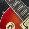 Ace Frehley Budokan Heritage Cherry Sunburst Electric Guitar Three Cream Pickups, White Pearl Block Inlei, Gold Speed Knobs