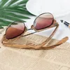 Occhiali da sole in legno di lusso-Bobo Bird Bird Occhiali da sole Zebrawood Donna Retro Vintage Eyewear UV400 Protezione
