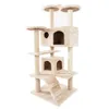 New52 quotcat Climbing Tower Shared Cat039S Nest Cat Grabing Board Pet Kitten Spela CAT039S NOE BEIGE7736199