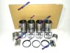 S4L Engine Rebuild Kit för Mitsubishi Terex TC35 Grävmaskin / Minigrävare T353NC MT338 / Caterpillar MM35T MM40CRM mm40T