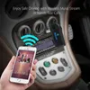 M201 Auto Bluetooth Audio Muziek Ontvanger Adapter Draadloze AUX 3.5mm Stereo-ontvanger van mobiele telefoon Bluetooth-ingeschakelde zender