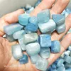 Naturalny Aquamarine Surowy Gemstone Kwarcowy Kryształ Kamień Minerały Próbki Uzdrowienie Kryształ Kamień DIY Biżuteria Dekoracji Home Decoration