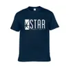 Star Labs Style Designer Shirts Katoen O-hals Letters Print Nieuwe Zomer Casual Type Hot Sale Korte Mouw