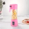 380 ml USB Electric Blender Sokowirówka Przenośna ładowana butelka Sok z Sokiem podróżnym Sok owocowy Sok warzywny Maker Kitchen Tool 5984956