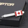 New Trendy Canada Flag Gemelli Fashion Luxury Elegant French Shirts Gemelli Tie Clips For Men Wedding Party Jewelry Gift