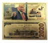 6 стилей новый горячий Дональд Трамп 2020 доллар президент США банкноты золотая фольга купюры памятные монеты ремесла Америка всеобщие выборы поставки