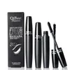 QiBest Fibra 3D Lashes Mascara Waterproo Cosméticos Rímel Preto Duplo Mascaras Conjunto de Maquiagem Cílios Lash com Pestana de Fibra GGA1799