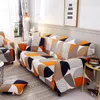 Printing Sofa Cover Spandex Modern Elastic Polyester Couch Sofa Slipcovers Chair Furniture Protector Living Room 1/2/3/4 Seater