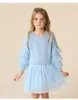 Linda's Store Produt UB4.0 iriserende wit By1756 Zwart AC8067 Baby Kinderkleding Niet echte kleding Sets
