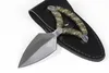 self deference bos hand thorn stab push Knife 8CR13MOV blade Handle Camping Tactical knife edc Knives Admi