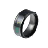 Smart Rings Measuring Mood Temperature Display Couple Novel Design Men/Women Ring Stainless Steel Engagement Wedding Designer Love Jewelry