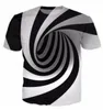 New Fashion Uomo/Donna Ipnosi T-Shirt Stile Estivo Divertente Unisex 3D Stampa Casual T Shirt Top Plus Size AA120