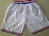 New All Star Baseketball Shorts Running Sports Clothes Black and White Color Size S-XL Mix Match Order High Quality