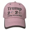 Trump 2020 chapeau de balle garder l'amérique grande lettre broderie Donald Trump Trump drapeau à lèvres filles casquettes de Baseball LJJO7592-11