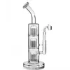 12.9 인치 큰 안경 Bong Hookahs Heady Dab Rigs Glass Water Pipes Heady Glass Oil Water Bongs Ashcatcher