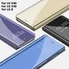 Xiaomi Mi için Lüks Ayna Telefon Kılıfları 13 13PRO 12 12PRO 12X 11 11 Lite 5G NE 11I 12T 11T 10T Pro Net Flip Deri Kabah