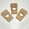 4 pezzi puro caffettiera naturale faggio in legno tazza teether battle tonate tonate per la dentizione fai -da -te biologici ecofrondificanti accessori per teatro in legno208u5471776