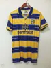 95 97 98 99 2000 Parma Retro soccer Jersey Home 98 99 00 FUSER BAGGIO CRESPO ORTEGA CANNAVARO قميص كرة القدم BUFFON THURAM futbol camisa