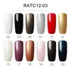 12pcslot rosalind gel nagellackuppsättning för naglar 7 ml UV Pure Colors set semi permanent naglar konst för manikyruppsättning gel lack3823865