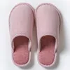 Cheap price 2020 new cotton slippers female winter home non-slip men's free shipping mixed color large size