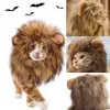 Animaux sauvages roi chien chat Lion crinière animal de compagnie Lion Costume animal de compagnie Lion cheveux perruque pour chiens chats animaux Halloween fête de noël cadeau