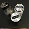 Tazze fai-da-te Sublimazione Cola Can Blanks Bottiglia d'acqua Thermos Bicchiere a doppia parete in acciaio inossidabile Vuoto isolato con coperchio Cannuccia Stampa a trasferimento termico Lattine personalizzate