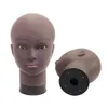 Afro Female Mannequin Head For Wig Making Manikin Model Making Styling Practice Hairdressing Hat Stand 54cm2208287