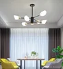 Nordic style living room chandelier simple modern atmosphere household dining room lamp creative personality postmodern bedroom lamps