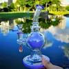 7 pouces Ball Perc Heady Verre Bong Showhead Percolateur Bongs Épais Huile Dab Rigs 14mm Joint Femelle Avec Bol Unique Conduites D'eau