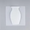 Silicone Sticky Vase Wall Magic Växt Vaser Seamless Paste Magic Silicone Flower Pot Soft Bottle Flowers Vase