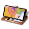 Retro Flip Case For Samsung A01 A10S A10 Cover Wallet Cases Holster Imitation Skin PU Leather Phone BagsONE