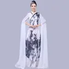 Nuovo costume da ballo classico dell'inchiostro di stile cinese del manicotto lungo femminile di usura classica della fase Insieme di ballo quadrato dell'abbigliamento di Yangko